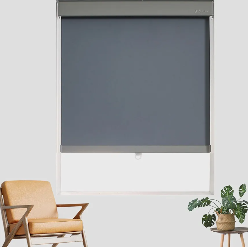 Bricurtex Cordless Roller Shades for Windows Blackout Window Blinds Thermal Insulated Privacy Protection for Day and Night, Inside or Outside Mount for Home Office Bathroom Bricurtex Cordless Roller Shades for Windows Blackout Window Blinds Thermal Insulated Privacy Protection for Day and Night, Inside or Outside Mount for Home Office Bathroom