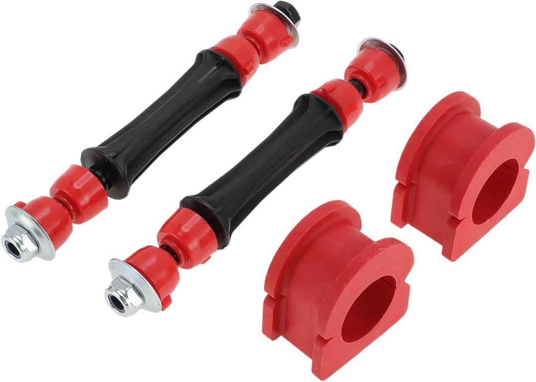 Motoforti No.K700538/K200222 2pcs Front Sway Bar Links Stabilizer Link Kit with Bushings for Cadillac Escalade for Chevy Tahoe Silverado Avalanche for GMC Yukon Sierra 2004-2018