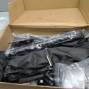 DECOSIS Projector Stand Tripod Adjustable, Laptop Height from 23.5 to 63.5 inches with Gooseneck Phone Holder, Floor for Office, Home, Stage, Studio, DJ Racks Holder Mount, 23.5inch-63.5inch (Black)