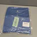 AUSELILY Womens Sleeveless Tank Tops Dressy Ladies Summer Pleated Shirts 2025 New (Blue, M)