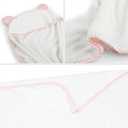 San Francisco Baby Towels for Newborn - Hooded Baby Bath Towels for Boys and Girls, Kids Bath Towels with Hood, Pink