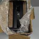 Floating Shelves for Wall, Bathroom Shelves with Towel Bar, Wall Mounted Storage Shelves for Kitchen, Bathroom, Set of 2 Brown