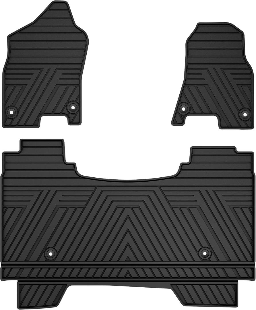 TTX LIGHTING Floor Mats for 2019-2024 Dodge RAM 1500 Crew Cab New Body