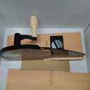 Upgrade Manual Bread Slicer for Homemade Sourdough Bread, Classic Hand Crank Home Bread Slicer With Scale Line and Steel Fence, Sharp Blade, Adjustable Width for Homemade & Commercial Use (Large, Obsidian Black)