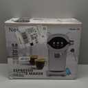 Nesskoko Espresso Machine with Steam Milk Frother Semi Automatic 20 Bar Compact Green with Toggle Switch for home Cafetera Espresso, Latte, Cappuccino, Americano, Macchiato