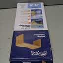 Squatty Potty Oslo Oak Folding Toilet Stool  Compact, Stylish, and Space-Saving Design for Better Bathroom Posture, Durable Oak, No Assembly Required (7 Inches)