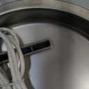 oneisall Stainless Steel Cat Water Fountain, 2L Water Fountains for Cats Indoor with Quiet Pump and 2 Replacement Filters, Pet Water Fountain Faucet Spout Design Cat Fountain Drinking Inside, PWF 001