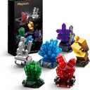 2 x Easter Basket Stuffers for Adults, 564PCS Geology Crystal Collection Kit with 6 Gems Models  Home and Office Decor for Adult, Elegant Desk Dcor & Easter Gift for Men & Women