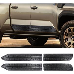 Door Molding Trim for Toyota Tacoma Double Cab 5 Seats 2024 2025 TPE Door Strip Molding Trim
