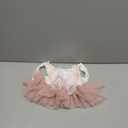 ANIAC Butterfly Dog Dress with Pink Tutu Funny Dog Clothes with Wing Girl Puppy Dress for Small Dogs Pet Butterfly Costume Holiday Cat Outfit for Halloween Birthday Wedding (Pink, Small)