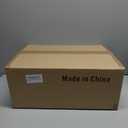 6-Light Farmhouse Brass Gold vintage Chandelier 23.6 Inch - Rustic Industrial Iron Candle Hanging with Clear Glass Shades - Dining Room Lighting Fixture for Hallway, Living Room, Foyer, Kitchen Island