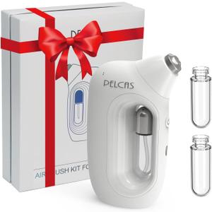 PELCAS Cordless Facial Mister, 0.2mm Nano Facial Mist Sprayer, 65Kpa Oxygen Facial Machine, Airbrush for Skincare, Serum, Toner, Facial Essence SPA at Home