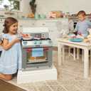 Little Tikes First Oven Realistic Pretend Play Appliance for Kids, Play Kitchen with 11 Accessories and Realistic Cooking Sounds, Unique Toy Multi-Color, Ages 2+, Full