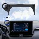 Car Phone Holder for 2019-2025 Toyota RAV4 Accessories, 360 Rotation, Compatible with MagSafe 25 Pieces of N52 Super Strong Magnets(for 7/8-inch Screen only)