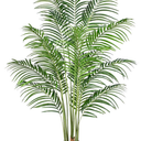 Keeplush Artificial Palm Tree 6ft Tall Fake Palm Tree Indoor Decor with 18 Trunks and Real Bark Design Faux Tropical Areca Palm Silk Floor Plant in Pot for Home Office Living Room Bedroom Decor