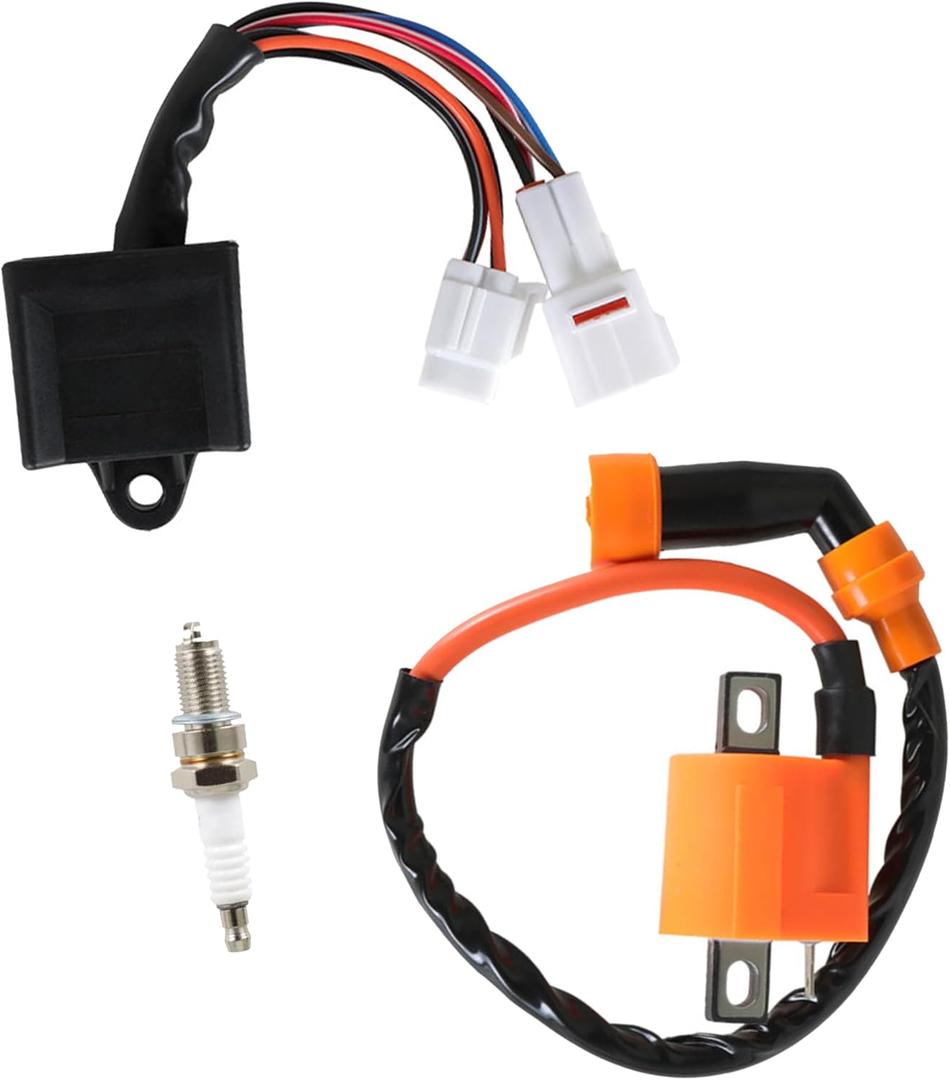 Ignition Coil CDI Box Replacement for Yamaha Bear Tracker 250 YFM250 Timberwolf 250 YFB250 1994-2000 Replacement for 4BD-85540-10-00