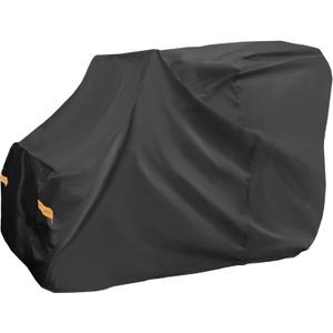 X AUTOHAUX UTV Cover for Honda Pioneer 700 Waterproof Side by Side Cover Outdoor Sun Rain Storage Protection 210D-PU Black 292x152x197cm