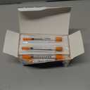 30 Pack U-100 Syringes with Needle, 1ml 30G 5/16" 8mm Syringe, Individually Sealed Packaging
