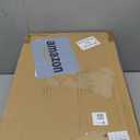 4 Tier Storage Bins with Lids, 23QT Stackable Closet Organizers and Storage with Wheels, Collapsible Storage Boxes, Foldable Plastic Storage Containers for Home,Office, Dorm Room-White