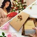 24 Pack A6 Mini Journal, 3.5"x 5", Thick & Lined Paper, Pocket Notebook, Softcover, Small Memo Notepad (Brown Kraft)