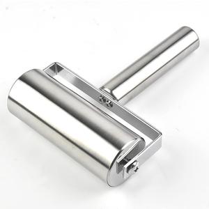 Pastry Pizza Roller, Non Stick Smooth Stainless Steel Rolling Pin Metal Kitchen Utensils, for Baking Dough, Pizza, Pie, Pastries, Pasta, Cookies
