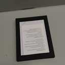 leyoubei Frame 8 1/4-by-11 3/4-inch frame for Certificate documents or photographs black A4 paper for international size