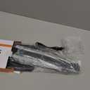 Dimmable LED Desk Lamp with USB Charging Port, 50 Lighting Modes Dual Swing Arm Architect Table Lamp Light Desk Lamp for Home Office Dorm Piano Nail (Black)