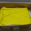 WHATWEARS 18" x 18" Throw Pillows, Outdoor Waterproof Pillows with Inserts, Square Decorative Pillows for Patio Furniture Garden Couch Sofa Home(Yellow, Set of 2)