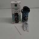 National Parks Water Bottle  32 oz Insulated Stainless Steel Water Jug with 63 Hand-Drawn Park Stickers, Outdoor Accessories & Gift Box  BPA-Free  Ideal for Hiking, Camping & Travel (Indigo/Black)