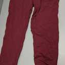 Kcutteyg Womens Joggers with Pockets, Lightweight Quick Dry Athletic Workout Soft Pants for Gym, Yoga, Running (Medium, Red)