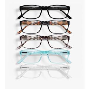 Gaoye Professional Reading Glasses for All Day - Computer Readers with Blue Light Protection - Value Pack