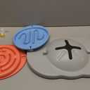 Kids 2-in-1 Maze Balance Board with 3 Swap Labyrinth Plates & 3 Balls