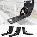 813402 50mm Awning Bracket Gusseted Awning Holder Compatible with Thule Rhino Heavy Duty Bar 3 Awning Bracket