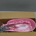 Pink Swing Seat - Heavy Duty Chain Plastic Coated - Playground Swing Set Accessories Replacement Gift Box Set Birthday Gift