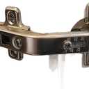 1 Piece Lazy Susan Hinge Face Frame Plate for Floded Door, Kitchen Cabinet Corner Door Hinges Metal Lasy Susan Cabinet Corner Hardware Cabinet Door Hinges Corner Cabinet Replacement 135 Degree Open (135 Degree)