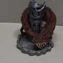 Red Dragon Castle Dice Towerwith 7Pcs Polyhedral Dice,for Tabletop Games, D&D and RPG Games,Dungeons and Dragons,DND Dice Tower,Perfect Table Decoration & Party Surprise Gifts