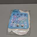 Dianelhall 24 Sets Winter Picture Frame Craft Kit Christmas Winter Photo Crafts Snow Globe Picture Frames Gift with Snowflake Stickers for Blue Christmas Classroom Holiday Party Activities(Snow Globe)