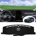 Autorder Dashboard Cover Mat for 2020-2024 2025 2026 Ford Explorer Accessories Dash Cover Flannel Dash Mat Sunshade Glare UV Rays Protector