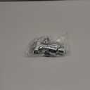 Adjustable Handheld Shower Head Holder, Universal Shower Hose and Shower Arm Mount Connector- Brass Pivot Ball, Premium ABS Bracket, 360 Rotation Shower Adapter (Chrome) (Spot Free Chrome)