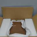 CHOSIN Black Walnut Wooden Jewelry Box for Women with Mirror, 5 Drawers and 2 Side Doors for Watches, Necklaces, Rings, Earrings Storage Christmas Gifts  5 Layer