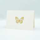 3 x Gooji 4x6 Butterfly Gold Foil Thank You Cards with Envelopes (Bulk 20-Pack) Peel-and-Seal Envelopes Assorted Set, Birthday, Baby Shower, Bridal Shower, Weddings, Small Business