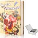 Real Paper Transfer Book Safe, Combination Lock,Hollow with Secret Hidden Compartment (Alice-Combination)
