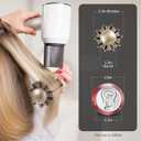 Sndyi Small Round Brush for Blow Out, Nano Thermal Ceramic Ionic Round Hair Brush with Boar Bristles, Boost Shine & Volume, For Short Hair with Quick Blow Drying & Salon Styling - 2.3'', Barrel 1.3''