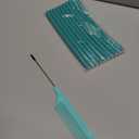 Syhood 30 Pcs 7'' Flexible Curling Rods Twist Foam Hair Rollers Soft Foam No Heat Hair Rods Rollers and 1 Steel Pintail Comb Rat Tail Comb for Women Long Short Hair(Lake Green,7 x 0.3 Inch)