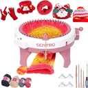 Sentro Knitting Machine,Sentro 48 Needles Knitting Machine with Row Counter Automatic Circular Weaving Spinning Knitting Loom Machine Kit for Adults and Beginners for Hats/Scarf/Sweater/Kintting Toys