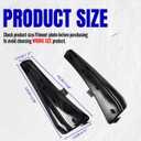 Extended Front Splash Guards Mud Flaps,ABS Plastic Wheels Rock Guards Mudflap Fender Mudguard Mud Guards Protector Accessories for Corvette C8 Z06 2023+ for C8 E-Ray 2024+