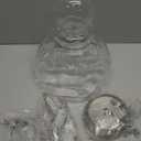 Brushed Nickel Pendant Light for Kitchen Island Hammered Glass Pendant Island Light 10inch Modern Glass Pendant Lights for Kitchen Sink Dining Room Hallway Entrance