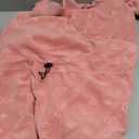 Dog Coats Autumn Winter Jumpsuit for Large Medium Dogs, Warmer Recovery Suit Polar Fleece Dog Bodysuit Lightweight Pajamas Pullover Stretchy Onesie Four-Legged Cold Weather Clothes(5XL, Pink)