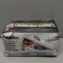 Mueller Pro-Series All-in-One, 12 Blade Mandoline Slicer for Kitchen, Food Chopper, Vegetable Slicer and Spiralizer, Cutter, Dicer, Grater, Kitchen Gadgets Sets with Container, White Sand/Gray