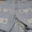 WEIBUMAOYI Men's Wide-Leg Jeans Straight Leg Carpenter Denim Pants Loose fit Trousers (34, Bluepatch005)